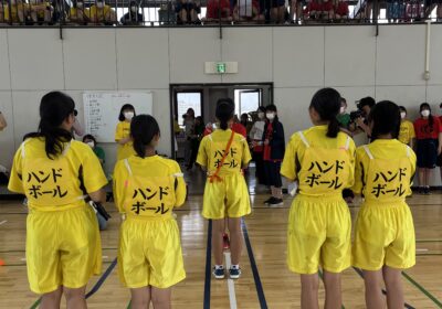 運動部　白熱の中優勝を勝ち取ったのはハンドボール部