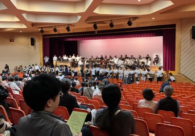 「器楽の部」都立保谷高等学校<br>青嵐中学校吹奏楽部<br>保谷高校OB吹奏楽団<br>碧山吹奏楽部・息の合った演奏