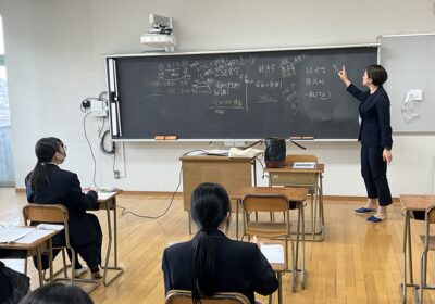 経営学だけでなく入試の種類も教えていただきました