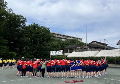 ３年生は最高の気合の入り方です