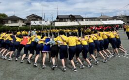 ５月３１日（土）体育大会は体育館にて開催