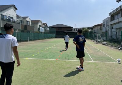 念入りにトレーニングしています