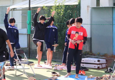 バランス確認中