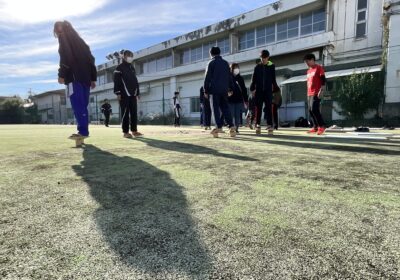 みんな上手に下駄でウオーキング